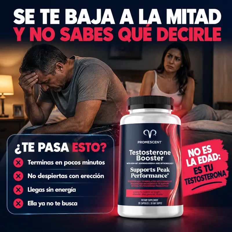 Se te baja a la mitad y no sabes qué decirle
